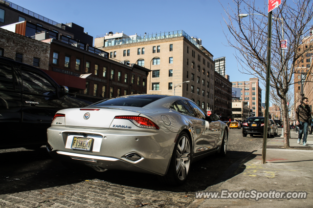 Fisker Karma spotted in Manhattan, New York