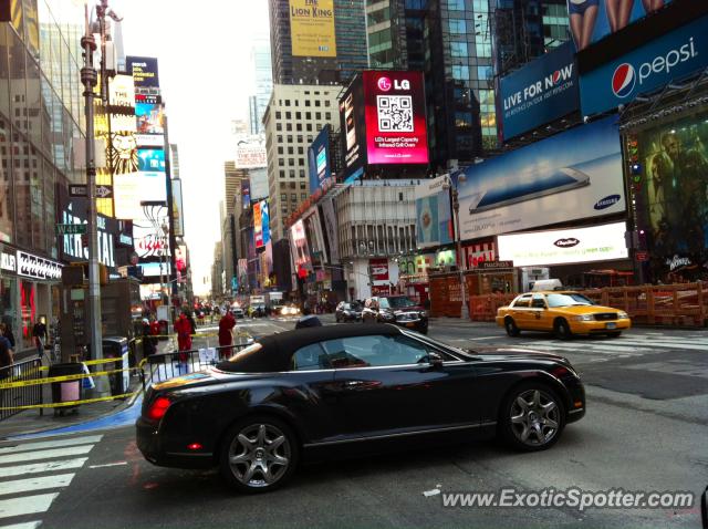 Bentley Continental spotted in New York, New York