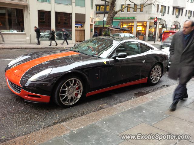 Ferrari 612 spotted in London, United Kingdom