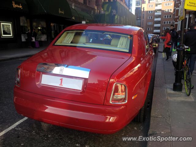 Rolls Royce Phantom spotted in London, United Kingdom