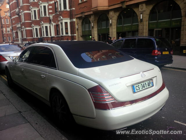 Mercedes Maybach spotted in London, United Kingdom