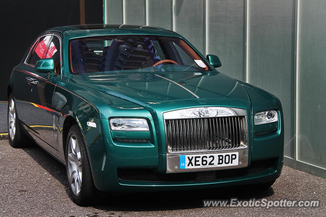 Rolls Royce Ghost spotted in London, United Kingdom