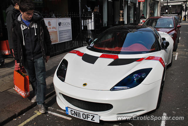 Lotus Evora spotted in London, United Kingdom