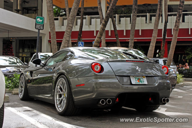 Ferrari 599GTB spotted in Miami, Florida