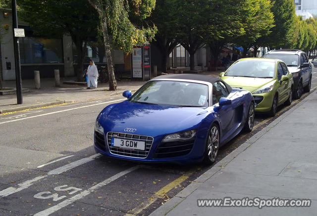 Audi R8 spotted in London, United Kingdom