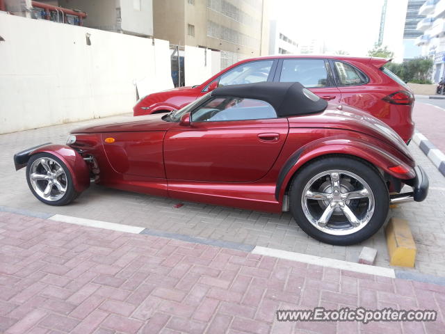 Plymouth Prowler spotted in Dubai, United Arab Emirates