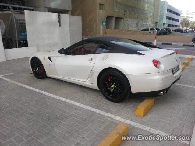 Ferrari 599GTB spotted in Dubai, United Arab Emirates