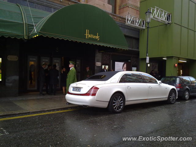 Mercedes Maybach spotted in London, United Kingdom