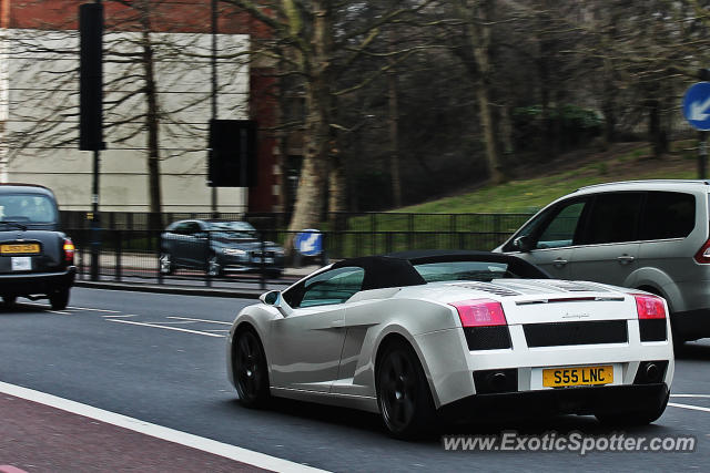 Lamborghini Gallardo spotted in London, United Kingdom