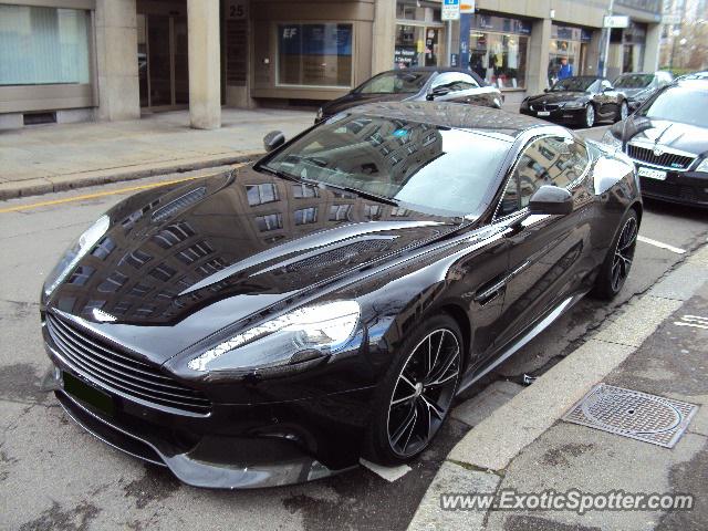 Aston Martin Vanquish spotted in Zurich, Switzerland