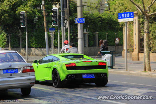 Lamborghini Gallardo spotted in Shanghai, China