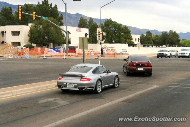 Porsche 911 Turbo spotted in Tucson, Arizona