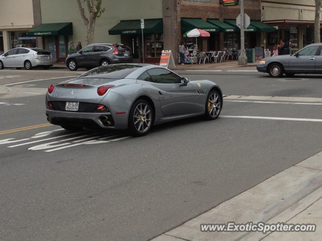 Ferrari California spotted in Orange, California