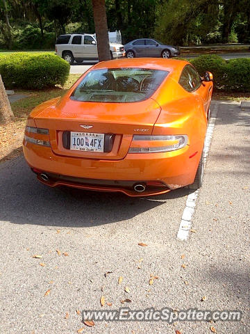 Aston Martin Virage spotted in Bluffton, South Carolina