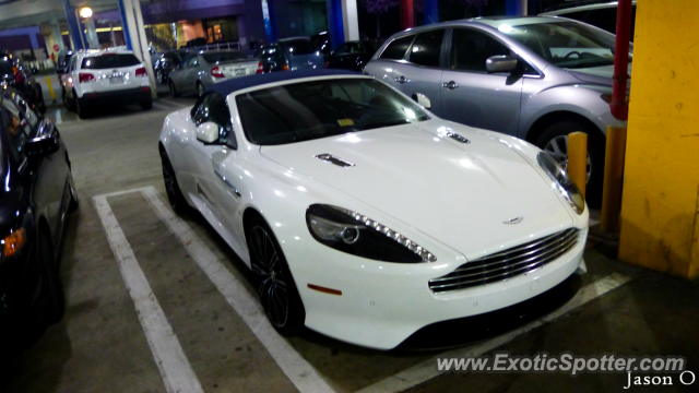 Aston Martin Virage spotted in Tyson's Corner, Virginia