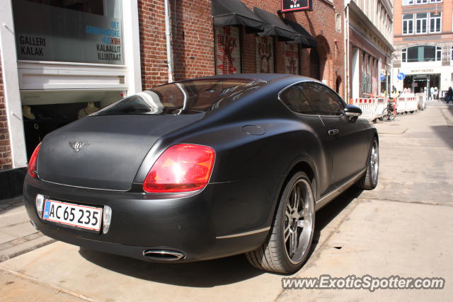 Bentley Continental spotted in København, Denmark