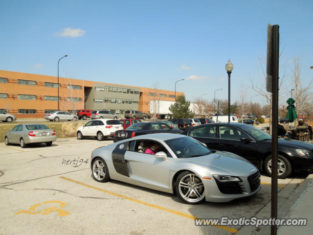 Audi R8 spotted in Vernon Hills, Illinois