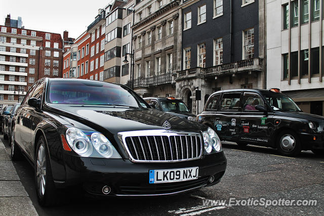 Mercedes Maybach spotted in London, United Kingdom