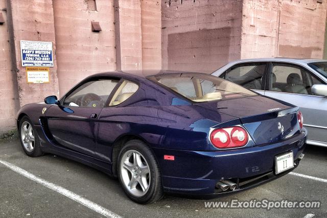 Ferrari 456 spotted in Seattle, Washington