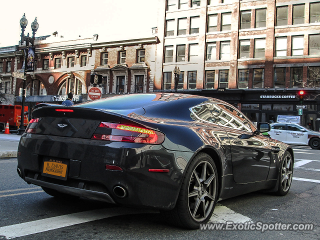 Aston Martin Vantage spotted in Boston, Massachusetts