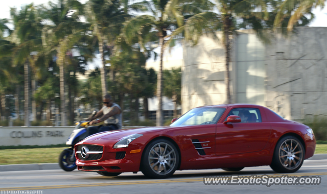 Mercedes SLS AMG spotted in Miami, Florida