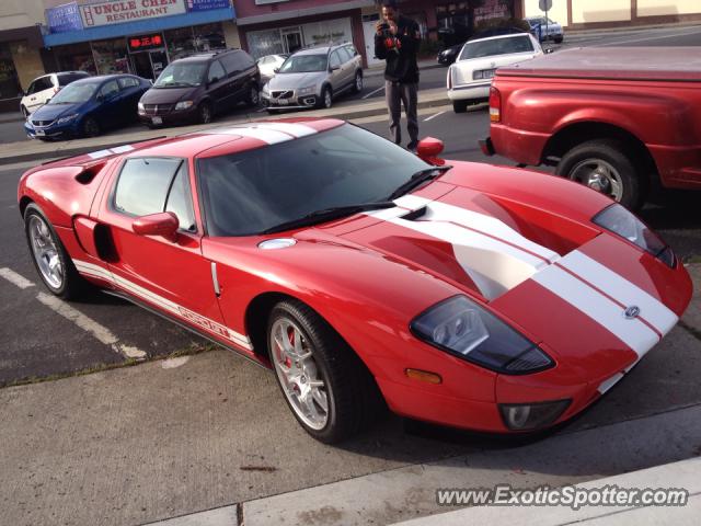 Ford GT spotted in Belmont, California