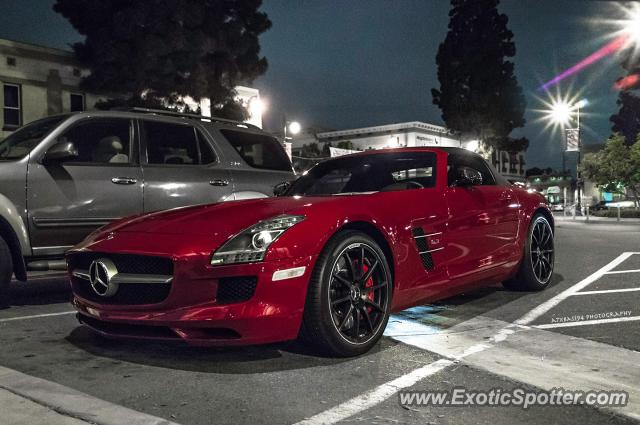 Mercedes SLS AMG spotted in Orange, California