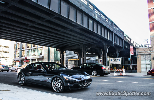 Maserati GranTurismo spotted in Manhattan, New York