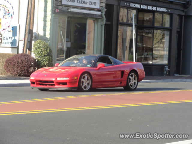 Acura NSX spotted in Red Bank, New Jersey