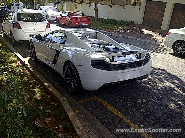 Mclaren MP4-12C spotted in Johannesburg, South Africa