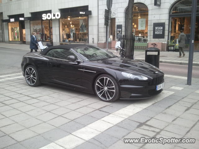 Aston Martin DBS spotted in Stockholm, Sweden