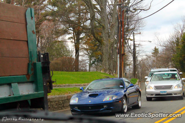 Ferrari 550 spotted in Greenwich, Connecticut