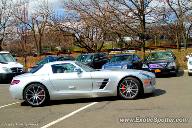 Mercedes SLS AMG spotted in Greenwich, Connecticut