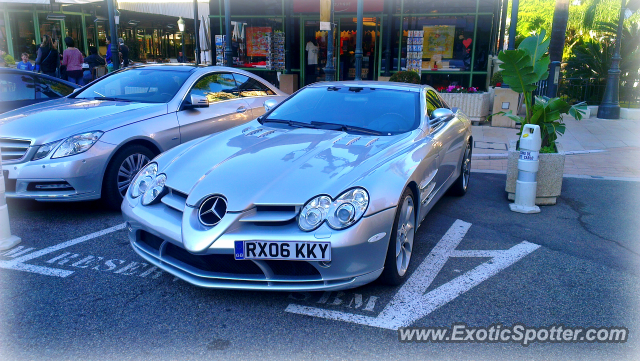 Mercedes SLR spotted in Monaco, Monaco