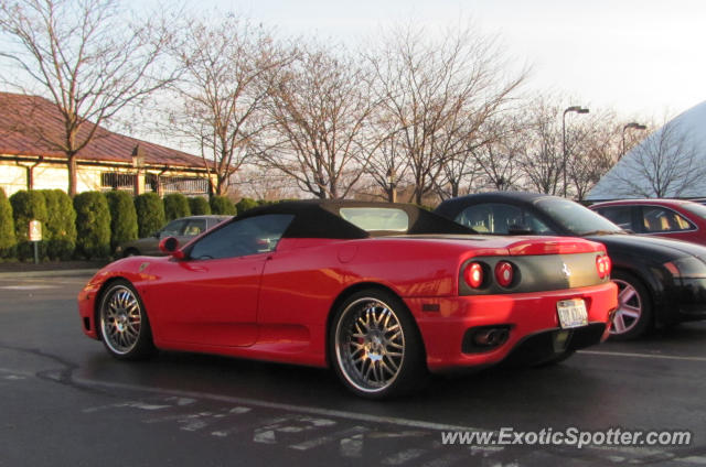 Ferrari 360 Modena spotted in New Albany, Ohio