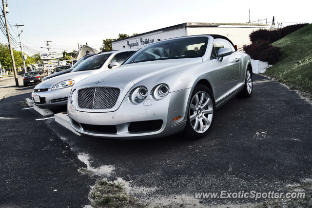 Bentley Continental spotted in Hyannis, Massachusetts