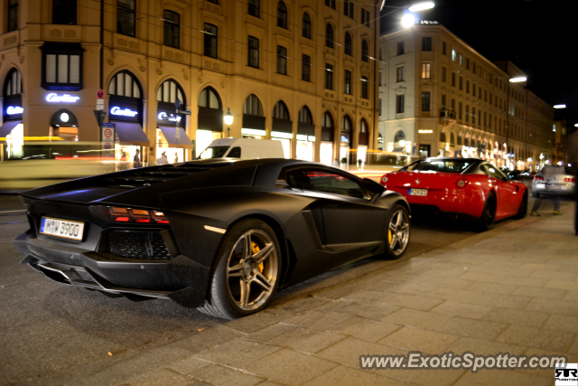 Lamborghini Aventador spotted in Munich, Germany