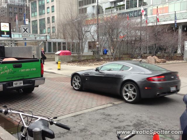 Aston Martin Vantage spotted in Toronto, Canada