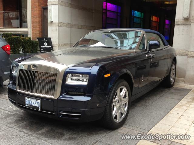 Rolls Royce Phantom spotted in Toronto, Canada