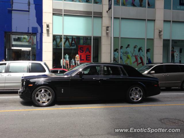 Rolls Royce Phantom spotted in Toronto, Canada