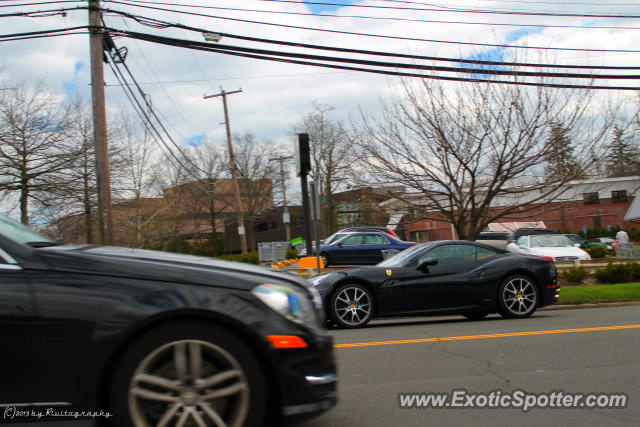 Ferrari California spotted in Greenwich, Connecticut