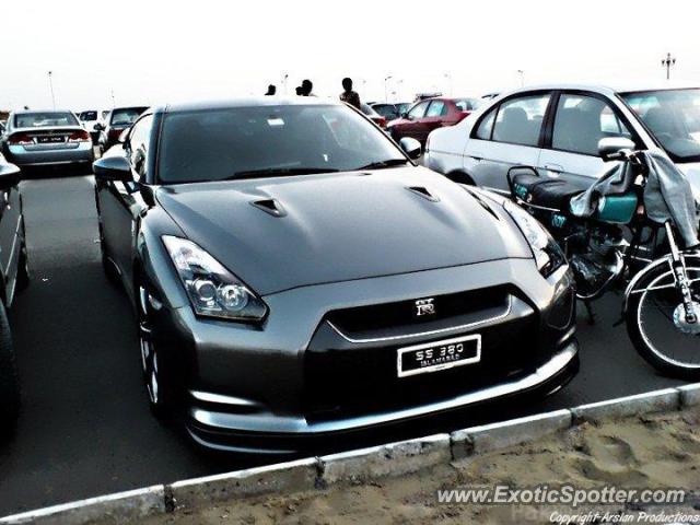 Nissan GT-R spotted in Islamabad, Pakistan